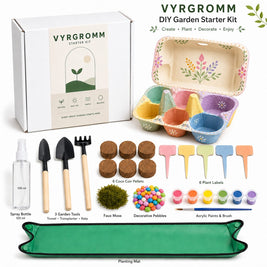 Zerno Painted Egg Tray Starter Kit
