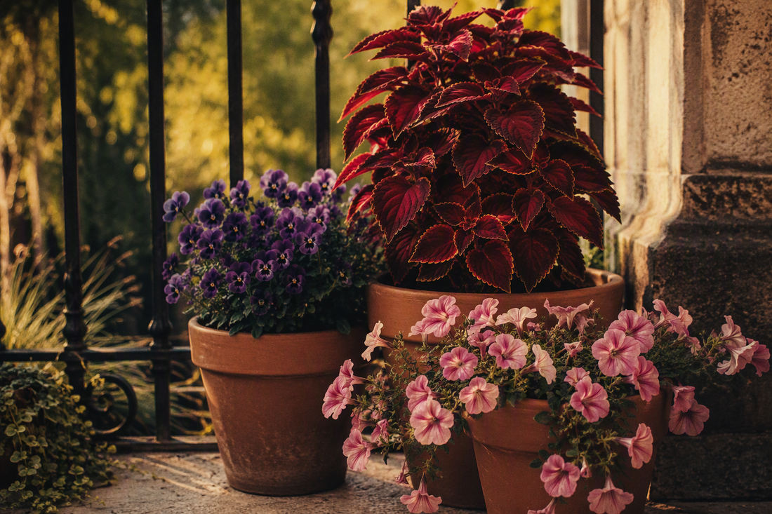 Color in the Container Garden: How to Compose a Planting That Works Visually