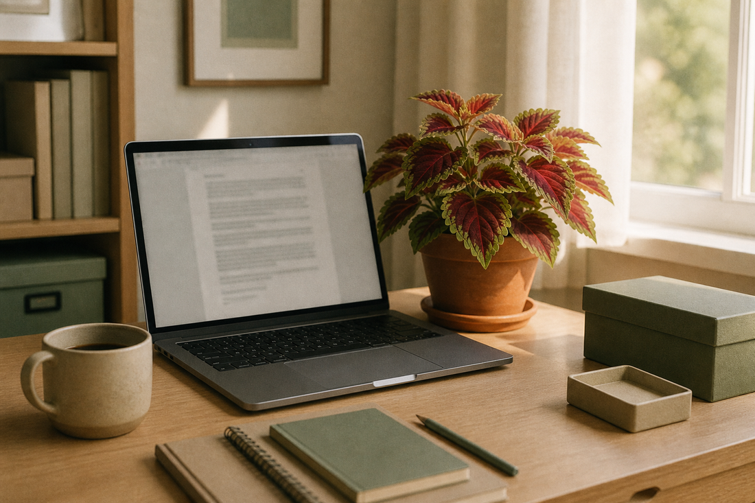 The Desk Plant: Why a Growing Thing Near Your Work Changes How You Work