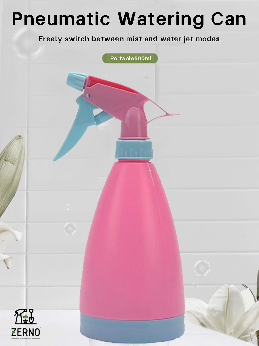 Garden Plastic Spray Bottle 500ml — Dual-Tone, Adjustable Nozzle, Indoor & Outdoor Use