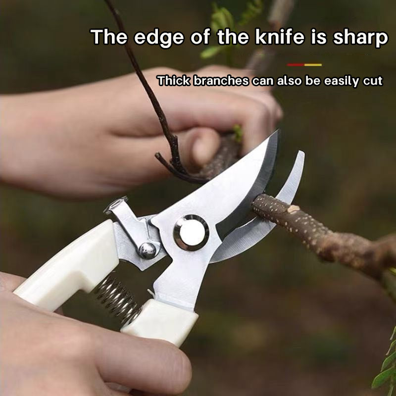 Professional Bypass Pruning Shears 130T — High-Carbon Steel Blade, Ergonomic Handle