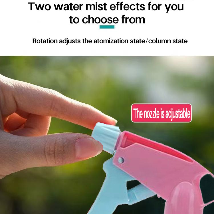 Garden Plastic Spray Bottle 500ml — Dual-Tone, Adjustable Nozzle, Indoor & Outdoor Use