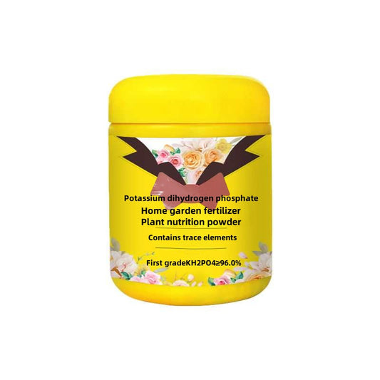 Potassium Phosphate Plant Nutrition Powder 450g — Home Garden Fertilizer with Trace Elements
