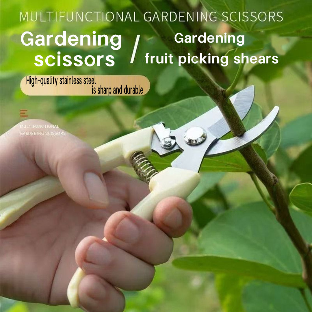 Professional Bypass Pruning Shears 130T — High-Carbon Steel Blade, Ergonomic Handle