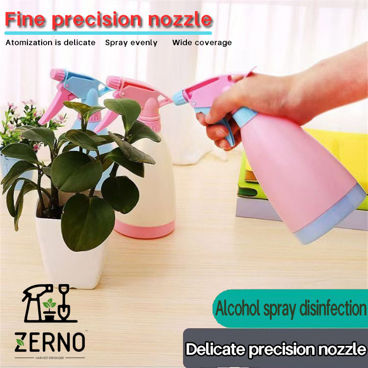 Garden Plastic Spray Bottle 500ml — Dual-Tone, Adjustable Nozzle, Indoor & Outdoor Use