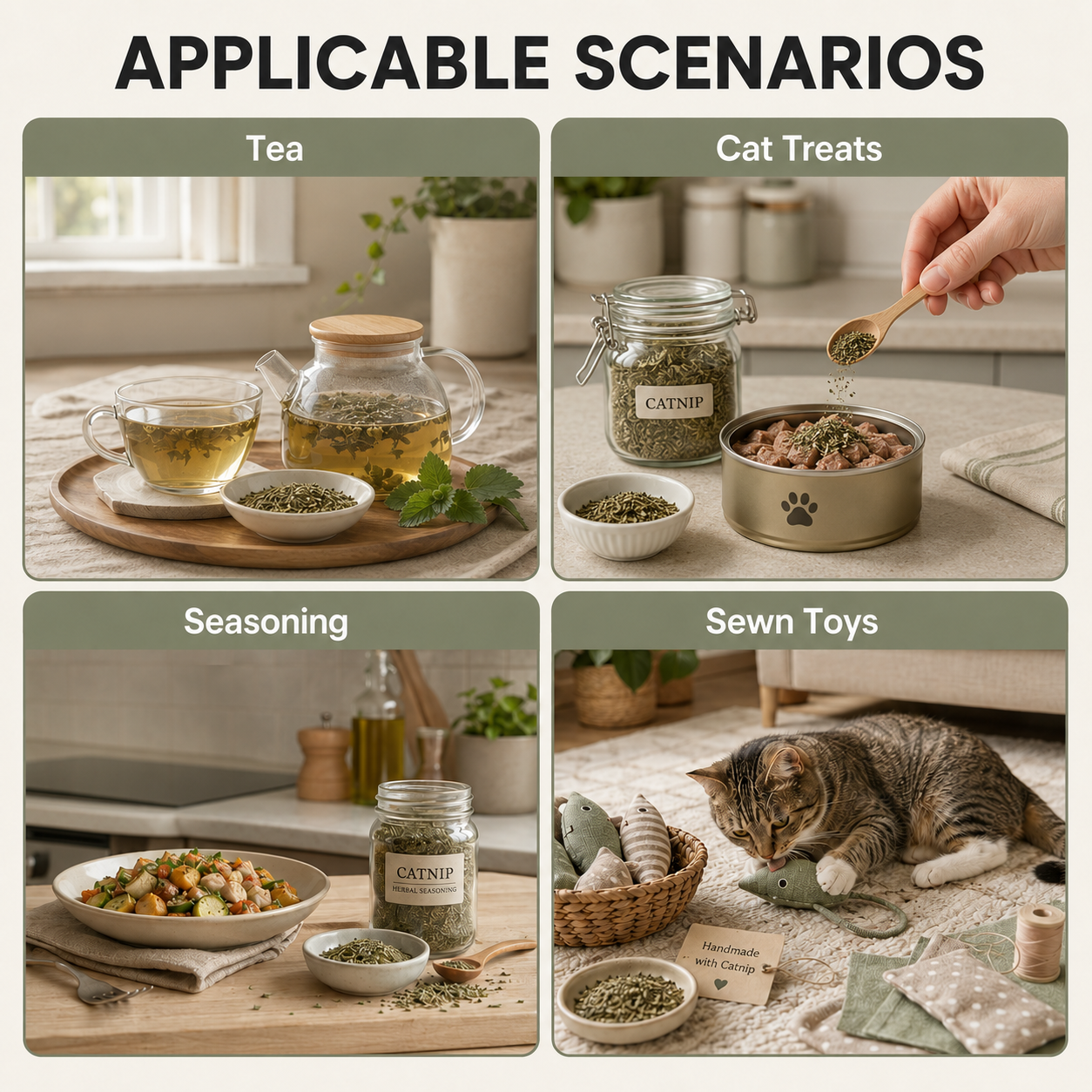 Catnip Seeds – Nepeta cataria | 200 Seeds | Perennial Herb