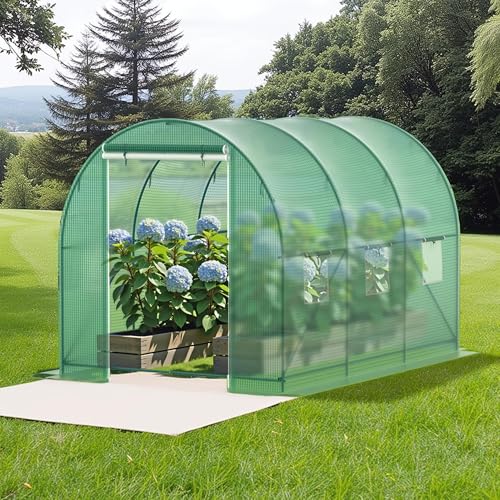 Walk-in Portable Greenhouse (10x7x7 FT)