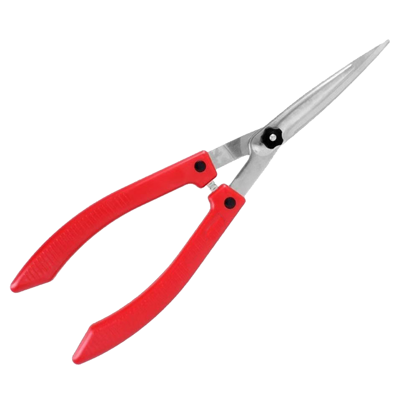 Professional Hedge Shears — Japanese Steel Blades, Shock-Absorbing, K-800