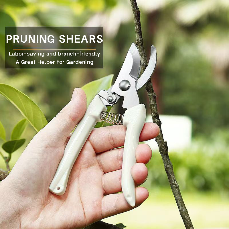 Professional Bypass Pruning Shears 130T — High-Carbon Steel Blade, Ergonomic Handle