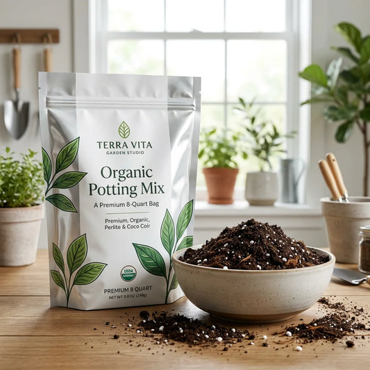 Organic All-Purpose Potting Mix (8 Quart Bag)
