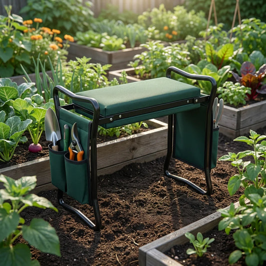 Heavy-Duty Foldable Garden Kneeler and Seat