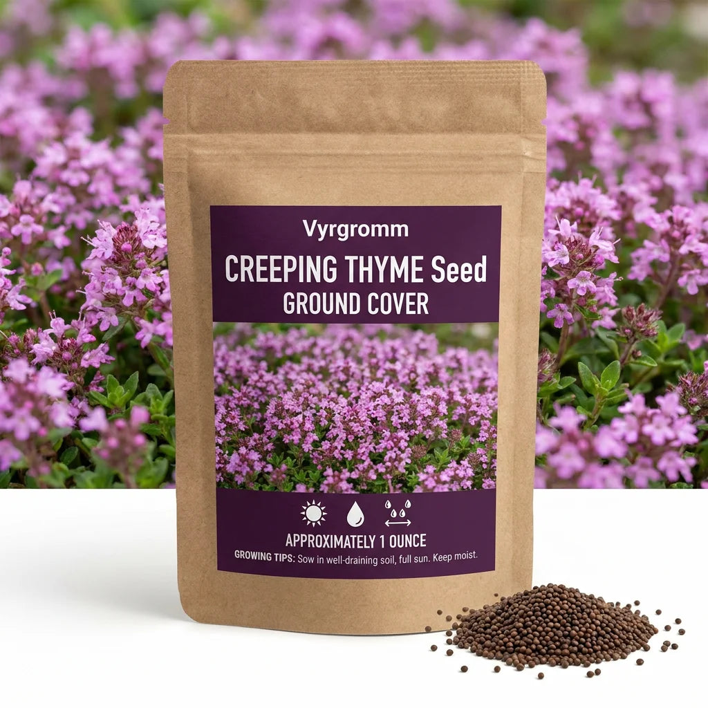 Creeping Thyme Ground Cover - Seed Packet