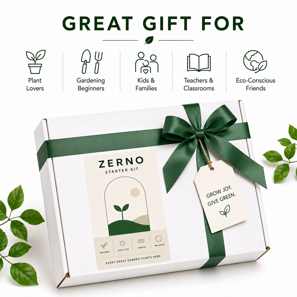 Zerno Seed Starter Kit — Egg Tray Complete Set