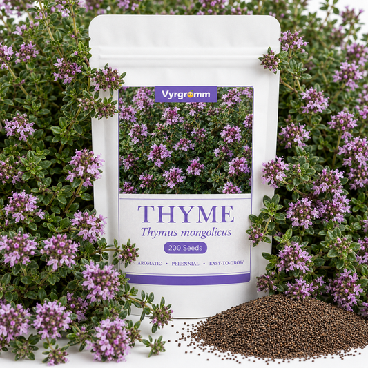 Thyme Seeds – Thymus mongolicus | 200 Seeds | Aromatic Perennial Herb