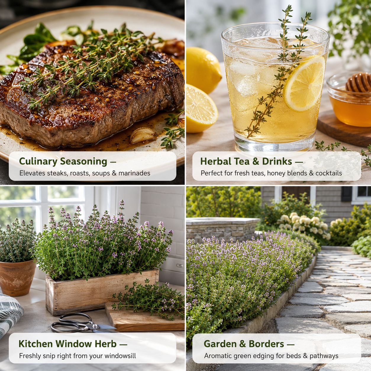 Thyme Seeds – Thymus mongolicus | 200 Seeds | Aromatic Perennial Herb