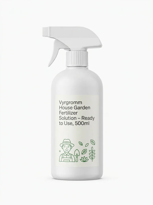 Ready-to-Use House Garden Fertilizer Solution 500ml — No Dilution Needed, All Plants