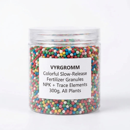 Colorful Slow-Release Fertilizer Granules 300g — NPK Controlled-Release, All Plants