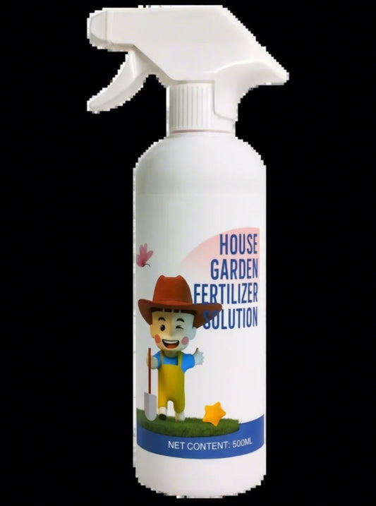 Ready-to-Use House Garden Fertilizer Solution 500ml — No Dilution Needed, All Plants